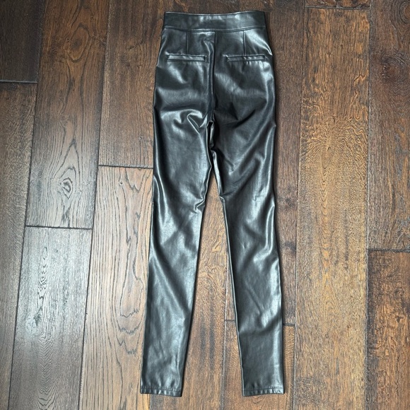 BABATON Black Faux Leather Leggings - Picture 6 of 7
